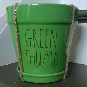 Rae Dunn GREEN THUMB Planter